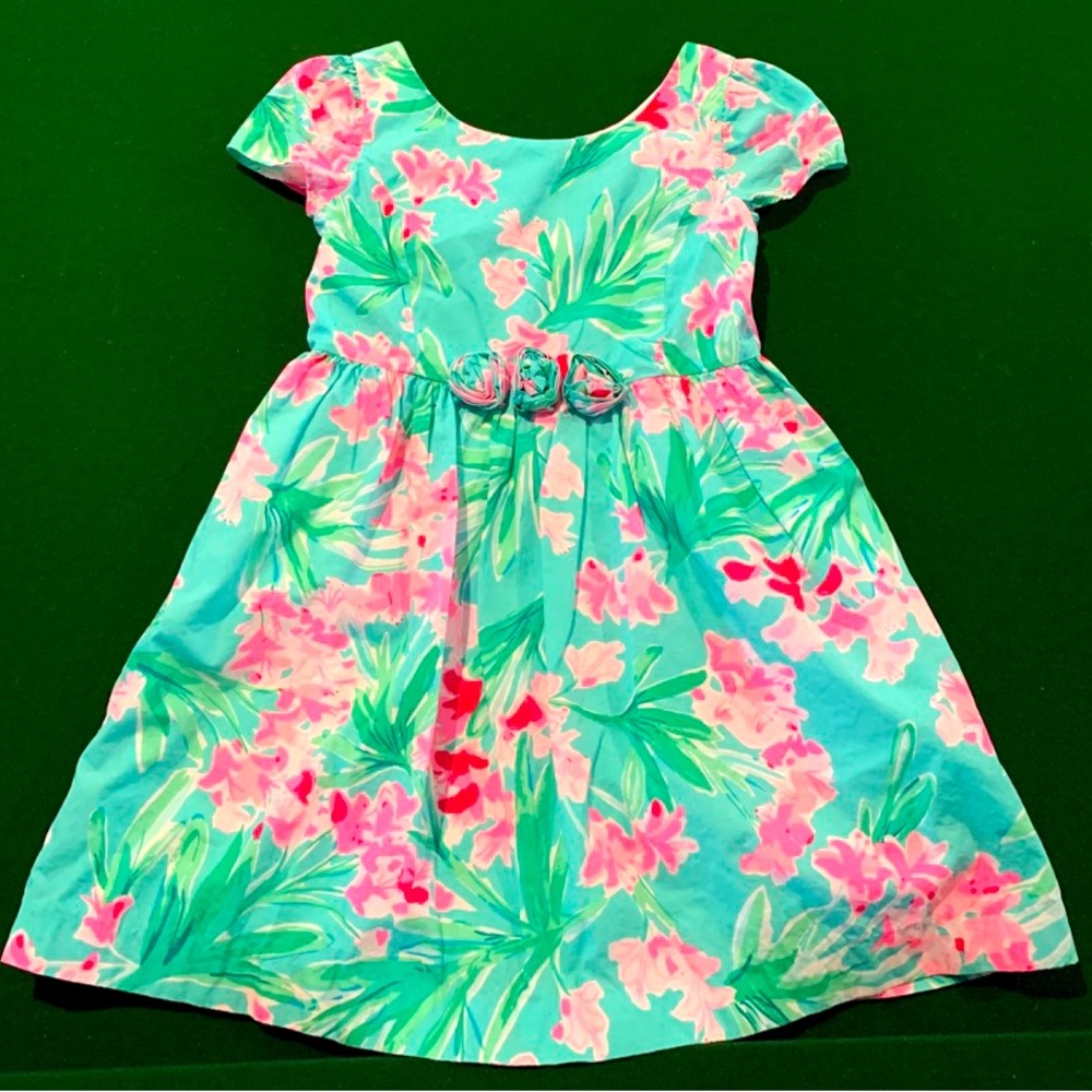 Lilly Pulitzer girls flower dress size 14